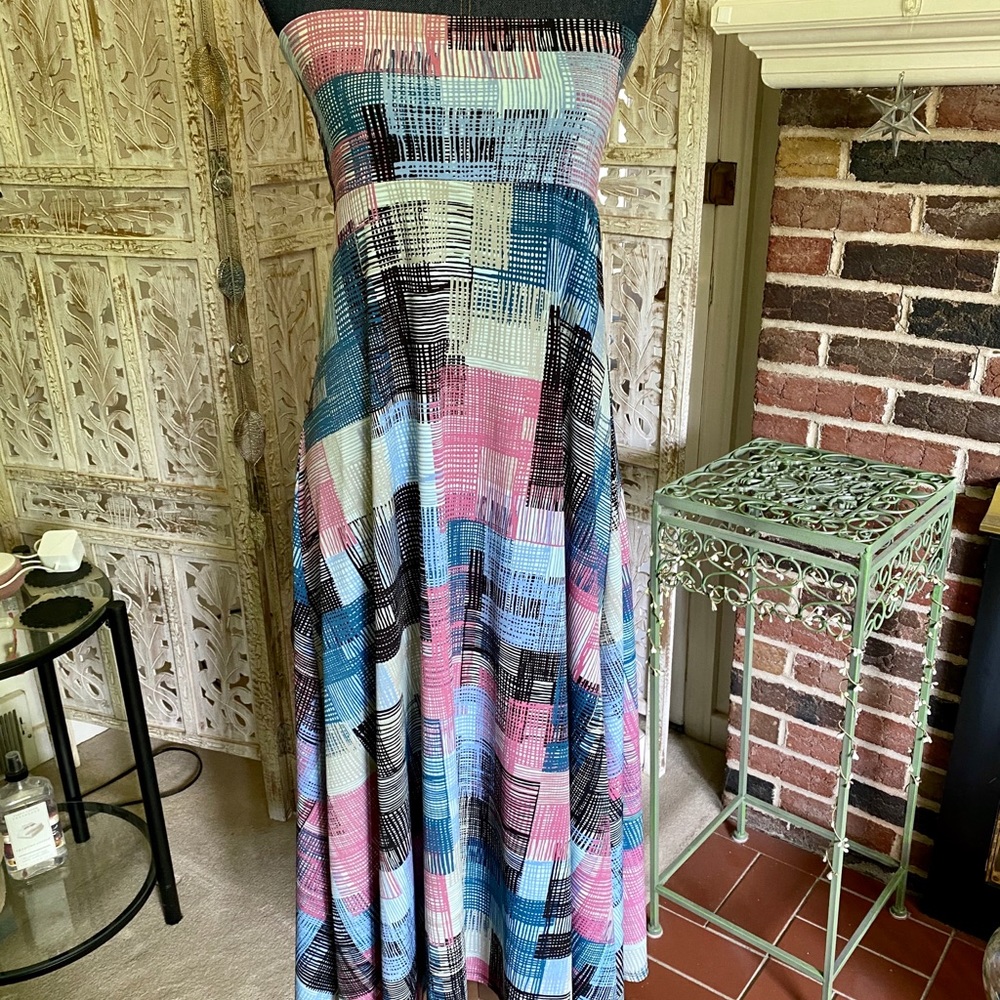 LuLaRoe Maxi Skirt M